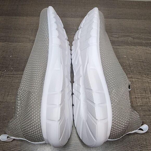 Nisolo Athleisure Eco-Knit Sneaker Shoes Gray Women's Size 10 Brazil Comfort - Picture 12 of 16